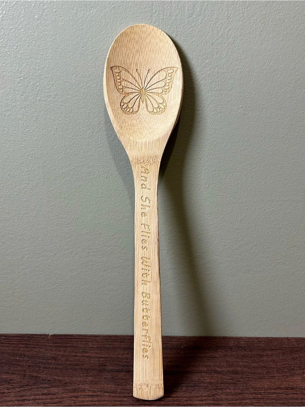Source Unknown butterfly wooden